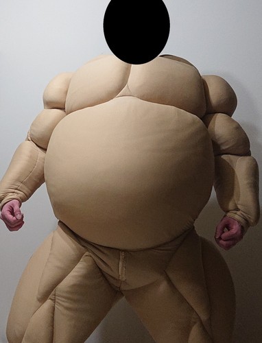 Fat suit cosplay - fat,