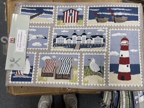 Set tapestry place mats - tapestry,