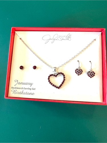 Nib january garnet heart - garnet,