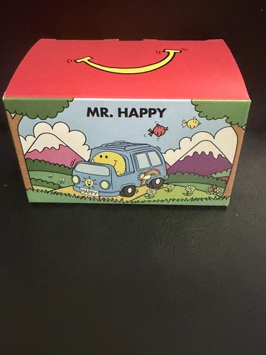Mcdonald happy meal toy - happy, mr