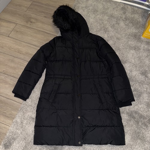 Hollister black puffer - hollister,