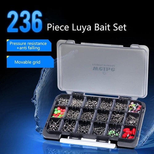 236pcs set sea fishing tackle - 236pcs/set,