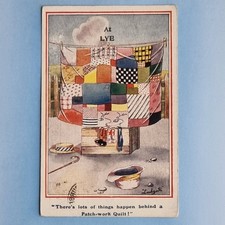 WW1 Comic Postcard 1920 Lye