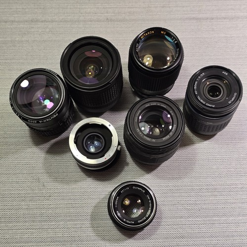 Job lot vintage - vintage, lenses