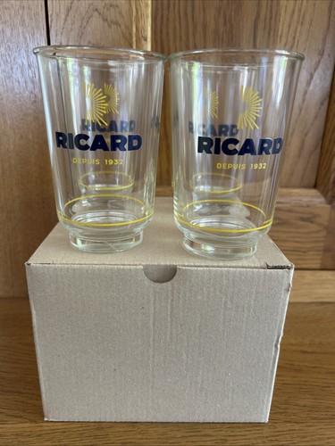 Ricard tall pastis glasses - ricard,