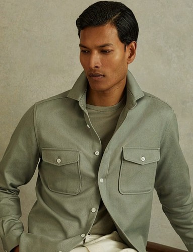 Reiss men arlo cotton canvas - men's,