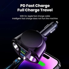 66W Car Charger with 5 USB