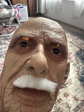 Latex Old Man Face Mask