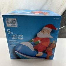 Gemmy Christmas 5 ft Santa &