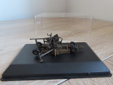 Oxford Diecast 76BF001 Brown 40mm Bofors Gun Model, 1:76 Scale Military