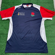 England Help For Heroes Vendi Vidi Vici Rugby T-Shirt | Mens Adult 3XL XXXL Top