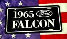 Black 1965 Ford FALCON license