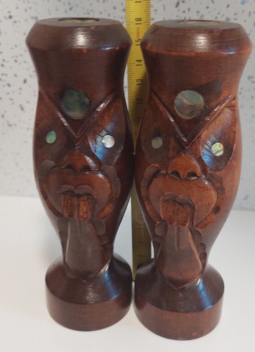 Vintage hand carved wooden - vintage,