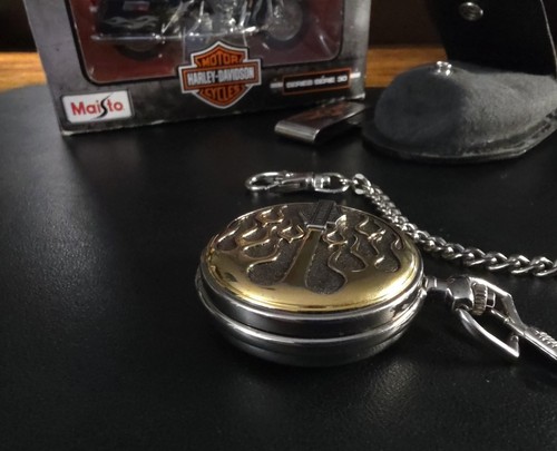 Harley davidson pocket watch - davidson,