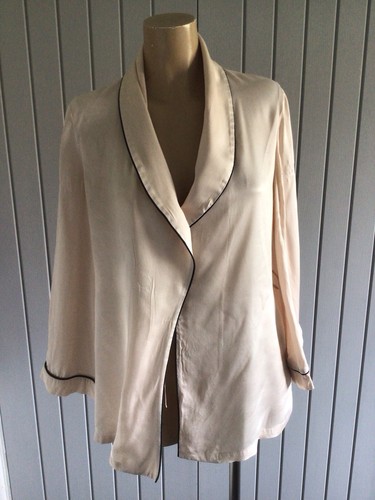 Ladies silk pyjama jacket - pyjama,