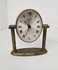 Swiza table or desk alarm clock swiss made working order