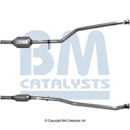 Catalytic converter fit kit - converter, +