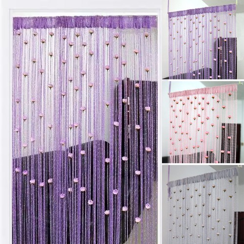 String curtain panels door fly - curtain,