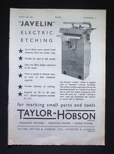 Original 1944 Advert Taylor