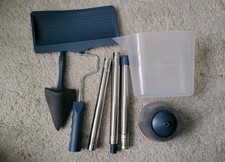 8PCS Paint Roller Kit Home Wall Ceiling Handle Decorating Tool Runner Brush Set-