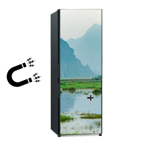 Kitchen fridge freezer magnet - freezer,