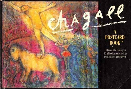 Chagall postcard book - postcard,