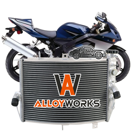 Brand new alu radiator - new,