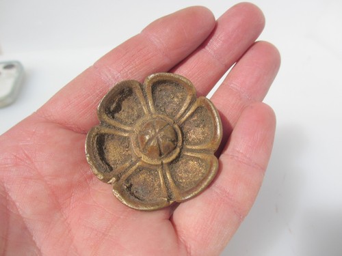 Antique brass picture rail - antique,