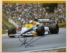 Nigel Mansell Williams Formula One Legend Autographed Signed Photo + COA