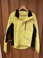 Endura Women’s Cycle Jacket High Viz Size Large L Yellow Black