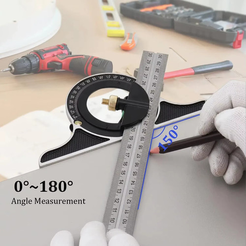 Adjustable combination square - adjustable,