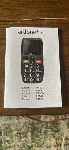 Artfone senior mobile phone - artfone,