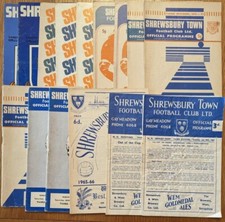 Shrewsbury Town Programmes  (Updated)