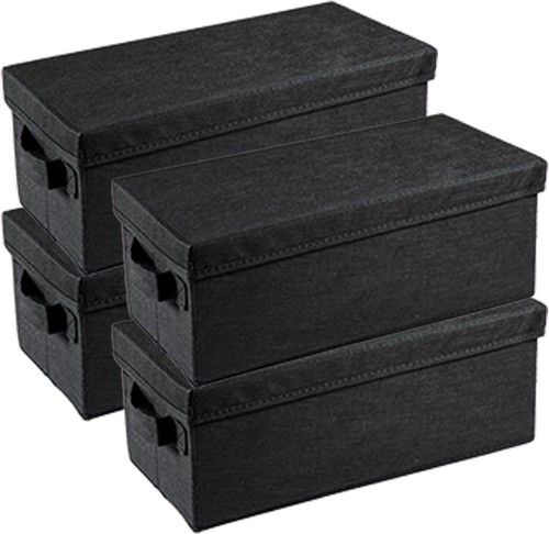 4pcs storage boxes foldable - 2/4pcs,