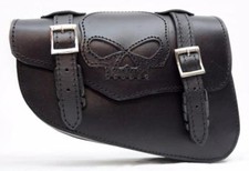 Leather Tool Bag Skull For