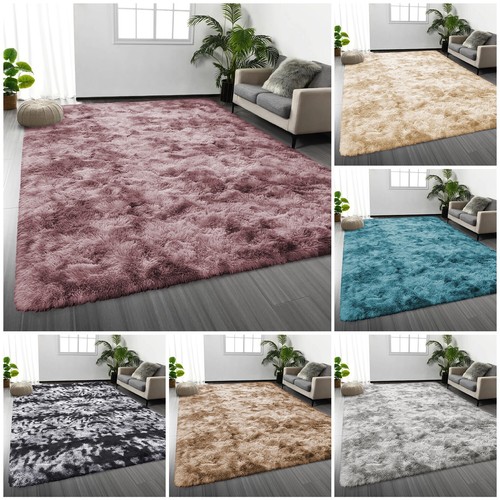 Fluffy rugs large shaggy - large, rug