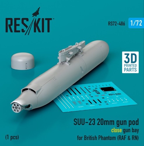 Suu 20mm gun pod - suu-23,