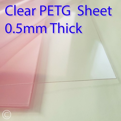 5mm clear petg sheet - 0.5mm,