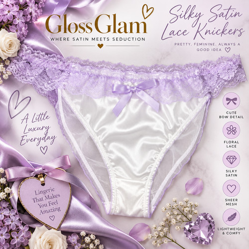 Women french satin front - women's,