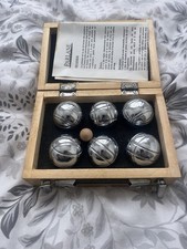 Parlane Boules Set In Box, With Jack And Accessories. Petanque.