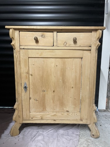 Vintage pine sideboard - vintage,
