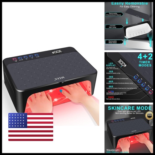 Mekk luxury led nail lamp - mekk, uv