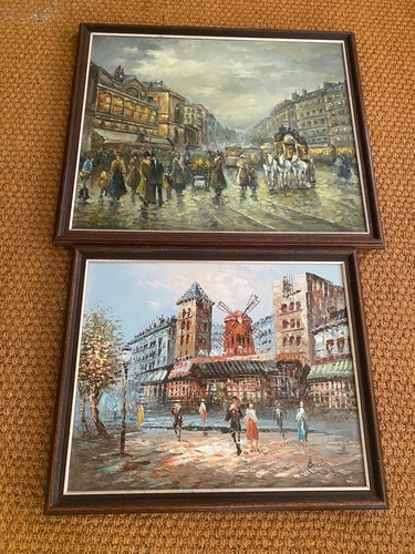 Oil canvas paintings - oil,