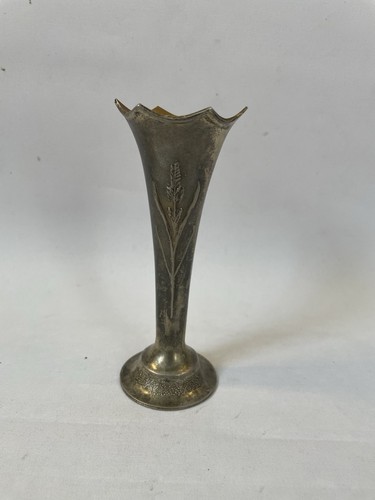 Vintage silver plated - silver, vase