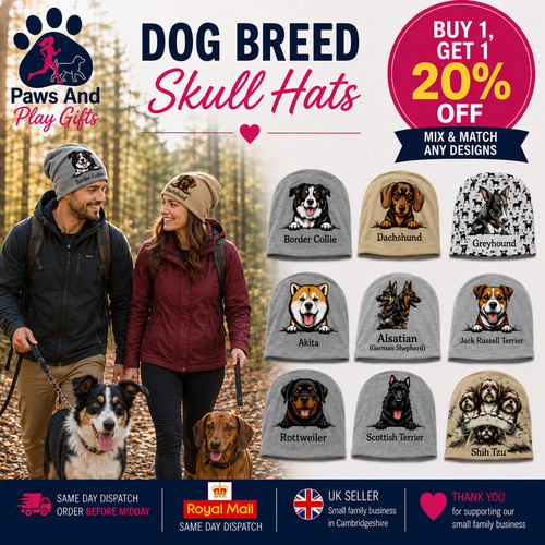 Dog breed beanie hat skull - hat, cap