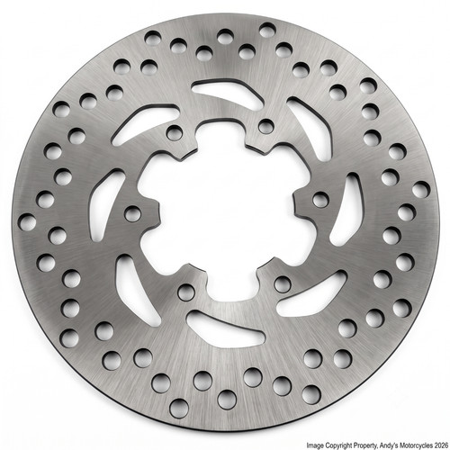 Genuine rear brake disc - rear,
