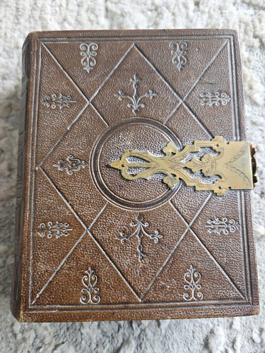 Victorian leather embossed - victorian,