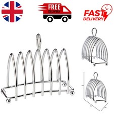 Modern Chrome-Plated Toast