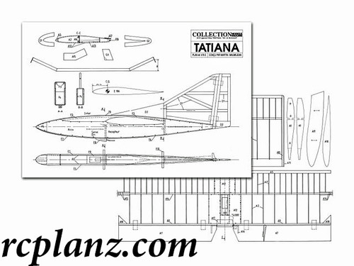 Airplane plans patterns - plans, &