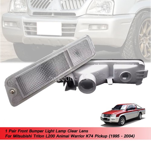 Clear front bumper light lamp - light,